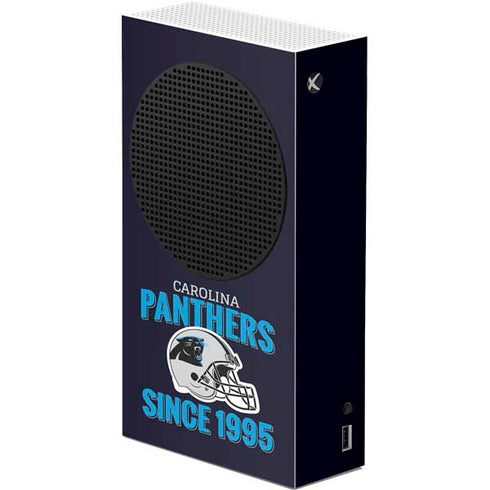 NFL Carolina Panthers Helmet Xbox Series S Console Skin